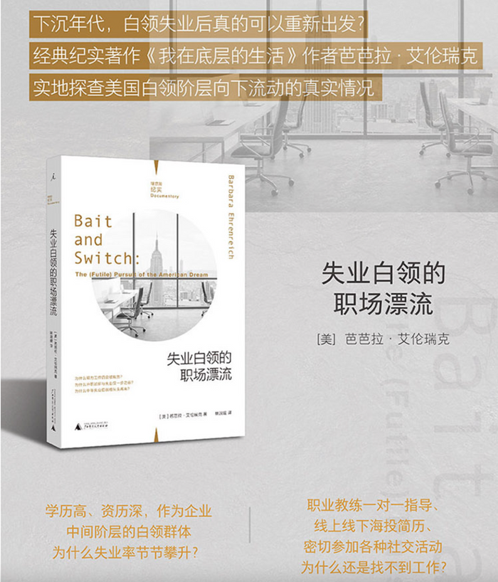 失业白领的职场漂流:理想国纪实系列